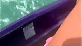 POV: Horny Brazilian Wife Ditches Cuck Hubby on Beach for Jetski Fuck with Instructor