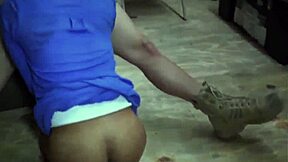 arab teen's feet worshipped hard in army pussy mission