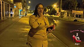Dominant Latina milf pounds young intern hard for late contracts