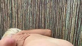 hey my friend brought his girlfriend to the pool but she saw my swimsuit and begged to suck and fuck us both bonny blondie