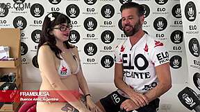 pregnant colombian with big natural tits gets spanked and takes it deep