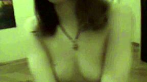 Bravek's girlfriend exposed in secret homemade dorm blowjob footage