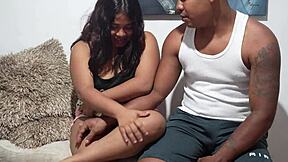 Stepsister's Curvy Ass Bounces on Big Cock in Homemade Fuck