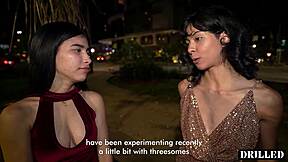 omg i met these petite latinas in the park for rough outdoor 3some!