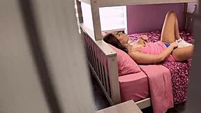 Hot Latina Stepdaughter Selina Bentz Rides Stepdaddy in Doggystyle Frenzy