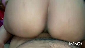 stepsis moans loud getting fucked doggy then bounces cowgirl on bro's cock homemade