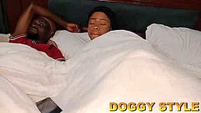 Chubby big tits girlfriend fingers clit while i fuck her fat friend!