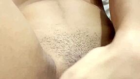 I got caught stroking on bedroom floor, petite babe watches me cum