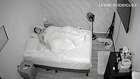 stepmom caught fucking stepson on hidden bedroom camera