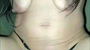 whoa check this big titted whore mount my cock in her slutty dress 😍