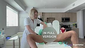 Latex Hands Drain King's Balls Empty