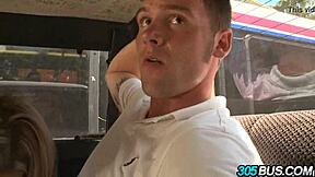 Pornstar Bree Olson Fucks Couple Dudes For Cash Publicly
