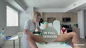 Latex Hands Drain King's Balls Empty