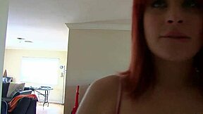 OLD DUDE HUGE COCK PICKS REDHEAD HAIRY PUSSY TEEN FIRST ANAL!