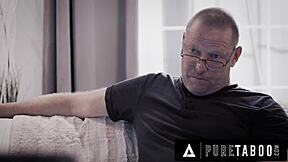 Innocent teen spies milf Lauren Phillips riding Dick Chibbles hard