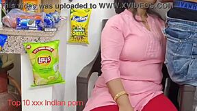 mumbai shopkeeper seduces poor married woman for rough doggystyle sex on ranch