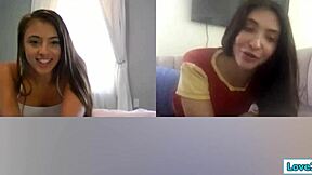 two lesbian babes fist asses toy pussies hard