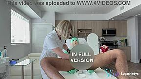 Latex Hands Drain King's Balls Empty