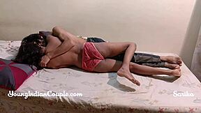 INDIAN TEEN 18+ LOVES BIG COCK AND TURNS HARDCORE WITH STEPBRO!