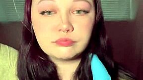 Watch This Cute Teen Slobber Messy Cum Sloppy Blowjob Action!