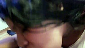 Watch her worship my cock with oral then flash panties for big ass pounding screams!