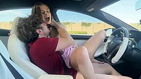 hot lil blonde stepsis molly little fucks me crazy in drivin car!!