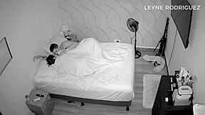 stepmom caught fucking stepson on hidden bedroom camera