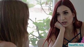 april and ashley dive into wet pussies with rimjobs and hungry lesbian licks