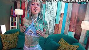 tattooed alt pornstar ready for creampie after hot interview licking?