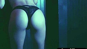 hey check out this big ass blonde stripping her petite naked body outdoors