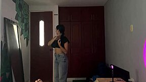 Best Friend's Girlfriend Begs for Vaginal Creampie