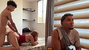 friend's husband has no clue i'm fucking his wife good