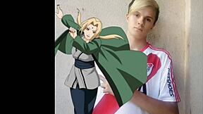 hot blonde teen fucks her thick elves