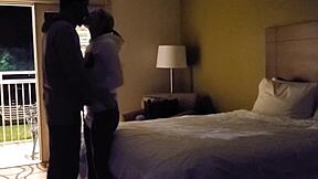 cutie gets face fucked by huge cock in hotel shower 💦😩