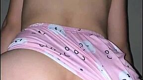 brazilian latina cuñada rides heartbroken in pajamas loving every bounce homemade first time
