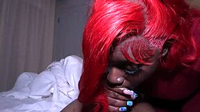 4K Deepthroat Swallow Tease Before Night Out With Darkchocolatebarbie
