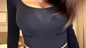 wanna see stepmom's huge milky tits up close?