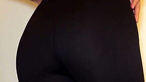 Shy cuñadita shows tits then begs doggy on mall skirt!