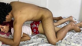 stepdad takes advantage fucks big ass teen bent over doggystyle