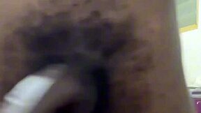 thug teen strokes massive bbc cum covered homemade