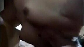 Married Brunette BLOWS Husband's Friend Good