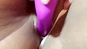 convinced sexy latina flight attendant to masturbate with vibrator on camera