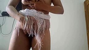 schoolgirl fingers her tight pussy so hard she squirts piss everywhere ughh