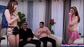 she even learned her stepdad owns the strip club they danced in