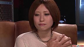 Ruri Haruka craves hot cum splashing her perky tits
