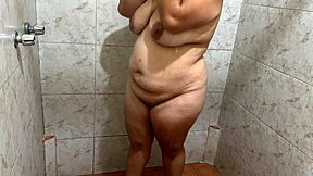 Bath time bliss after his thick cock stretched my juicy anus wide