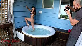 She posed for photos but craved bathtub fuck squirt scenes - cherry adams full vid