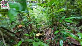 heart pounding watching hot thai amateur tease outdoors with licks