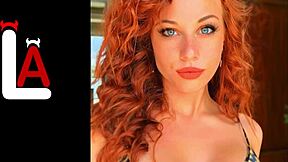 check out sarah gipson's massive tits and perfect redhead ass in this hot compilation