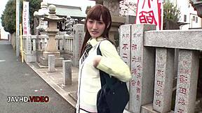 ever wonder what karin aizawa does on candid outdoor adventures with her hairy pussy exposed?